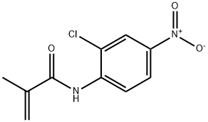 N-(2-CHLORO-4-NITROPHENYL)-2-METHYLACRYLAMIDE Struktur