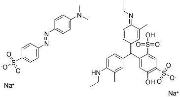 METHYL ORANGE-XYLENE CYANOL FF Struktur