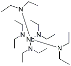 NIOBIUM DIETHYLAMIDE Struktur