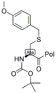 BOC-CYS(4-MEOBZL)-PAM RESIN Struktur