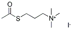 [3-(ACETYLTHIO)PROPYL](TRIMETHYL)AMMONIUM IODIDE Struktur