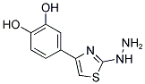 4-(2-HYDRAZINO-THIAZOL-4-YL)-BENZENE-1,2-DIOL Struktur