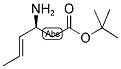 TERT-BUTYL (3S)-3-AMINO-4-HEXENOATE Struktur