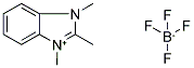 1,2,3-TRIMETHYL-3H-BENZO[D]IMIDAZOL-1-IUM TETRAFLUOROBORATE Struktur