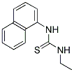 N-ETHYL-N'-1-NAPHTHYLTHIOUREA Struktur