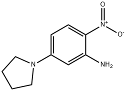 2-NITRO-5-PYRROLIDIN-1-YL-PHENYLAMINE Struktur