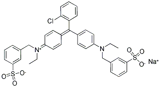 ACID GREEN 9 Struktur