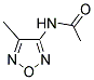 N-(4-METHYL-1,2,5-OXADIAZOL-3-YL)ACETAMIDE Struktur