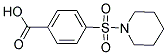 4-(PIPERIDINE-1-SULFONYL)-BENZOIC ACID Struktur