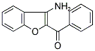 (3-AMINO-1-BENZOFURAN-2-YL)(PHENYL)METHANONE Struktur