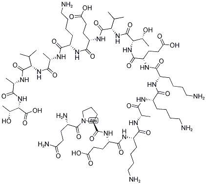 GLN-PRO-GLU-LYS-ALA-LYS-LYS-GLU-THR-VAL-GLU-LYS-ALA-VAL-ALA-THR Struktur