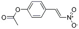 1-(4-ACETOXYPHENYL)-2-NITROETHENE Struktur