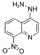 4-HYDRAZINO-8-NITROQUINOLINE Struktur