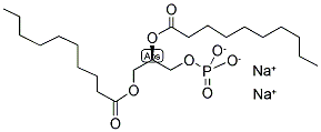 1,2-DICAPRYL-SN-GLYCERO-3-PHOSPHATE(MONOSODIUM SALT) Struktur