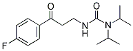 N-[3-(4-FLUOROPHENYL)-3-OXOPROPYL]-N',N'-DIISOPROPYLUREA Struktur