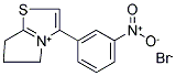 3-(3-NITROPHENYL)-5H,6H,7H-PYRROLO[2,1-B][1,3]THIAZOL-4-IUM BROMIDE Struktur