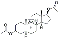 5-BETA-ANDROSTAN-3-ALPHA, 17-BETA-DIOL DIACETATE Struktur