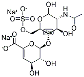 DELTAUA-GLCNAC-6S NA2 Struktur