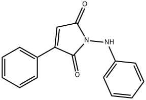 1-ANILINO-3-PHENYL-1H-PYRROLE-2,5-DIONE Struktur