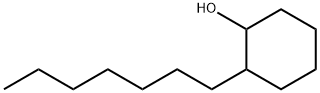 2-HEPTYL-CYCLOHEXANOL Struktur