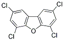 2,4,6,8-TETRACHLORODIBENZOFURAN Struktur