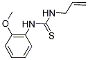 N-ALLYL-N'-(2-METHOXYPHENYL)THIOUREA Struktur