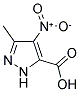 3-METHYL-4-NITRO-1H-PYRAZOLE-5-CARBOXYLIC ACID Struktur