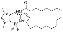 4,4-DIFLUORO-5,7-DIMETHYL-4-BORA-3A,4A-DIAZA-S-INDACENE-3-HEXADECANOIC ACID Struktur