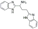 1,3-BIS(1H-BENZIMIDAZOL-2-YL)PROPAN-1-AMINE Struktur