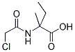 N-CHLOROACETYL-DL-ISOVAL Struktur