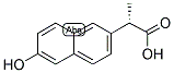 (S)-6-HYDROXY-ALPHA-METHYL-2-NAPHTHALENEACETIC ACID Struktur