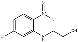 2-[(5-CHLORO-2-NITROPHENYL)AMINO]ETHANOL Struktur