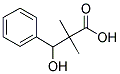 3-HYDROXY-2,2-DIMETHYL-3-PHENYLPROPIONIC ACID Struktur