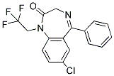 HALAZEPAM Struktur