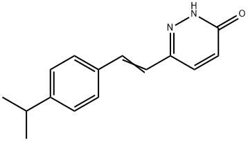 6-(4-ISOPROPYLSTYRYL)-3-PYRIDAZINOL Struktur