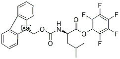 FMOC-D-LEU-OPFP Struktur