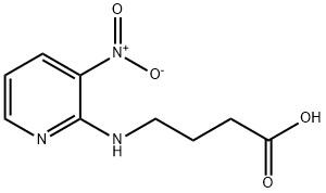 4-[(3-NITRO-2-PYRIDINYL)AMINO]BUTANOIC ACID Struktur