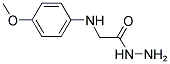 (4-METHOXY-PHENYLAMINO)-ACETIC ACID HYDRAZIDE Struktur