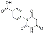 4-(2,4,6-TRIOXO-TETRAHYDRO-PYRIMIDIN-1-YL)-BENZOIC ACID Struktur