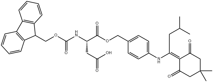 FMOC-ASP-ODMAB Struktur