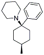 CIS-N-(1-PHENYL-4-METHYLCYCLOHEXYL) PIPERIDINE Struktur