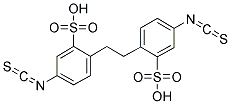 4,4'-DIISOTHIOCYANO-2,2'-DIHYDROSTILBENEDISULFONIC ACID Struktur