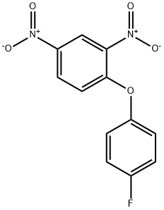 2,4-DINITRO-4'-FLUORODIPHENYL ETHER Struktur