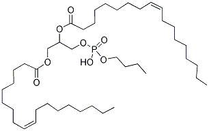 1,2-DIOLEOYL-SN-GLYCERO-3-PHOSPHOBUTANOL (SODIUM SALT) Struktur