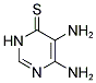 5,6-DIAMINO-3,4-DIHYDROPYRIMIDINE-4-THIONE Struktur