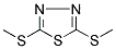 2,5-DI(METHYLTHIO)-1,3,4-THIADIAZOLE Struktur