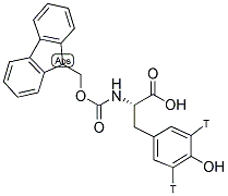 N-FMOC-L-TYROSINE, [3,5-3H] Struktur