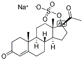 4-PREGNEN-17-OL-3,20-DIONE SULPHATE SODIUM SALT Struktur