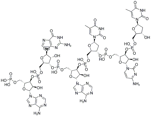 AGATCT, 5'-PHOSPHORYLATED Struktur