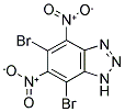 5,7-DIBROMO-4,6-DINITRO-1H-1,2,3-BENZOTRIAZOLE Struktur